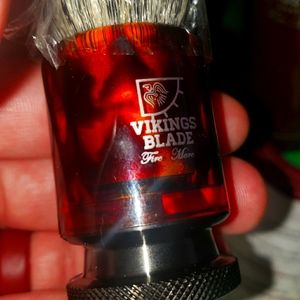 Vikings blade fire mare lather brush shave brush